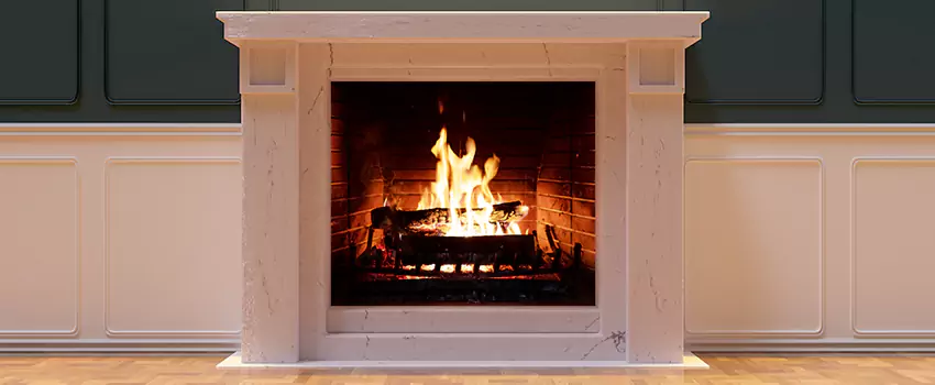 Decorative Electric Fireplace Installation in Long Beach, New York
