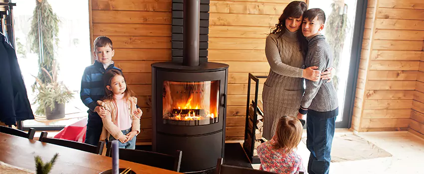 Morso Cast Iron Fireplace Insert Installation in Long Beach, New York
