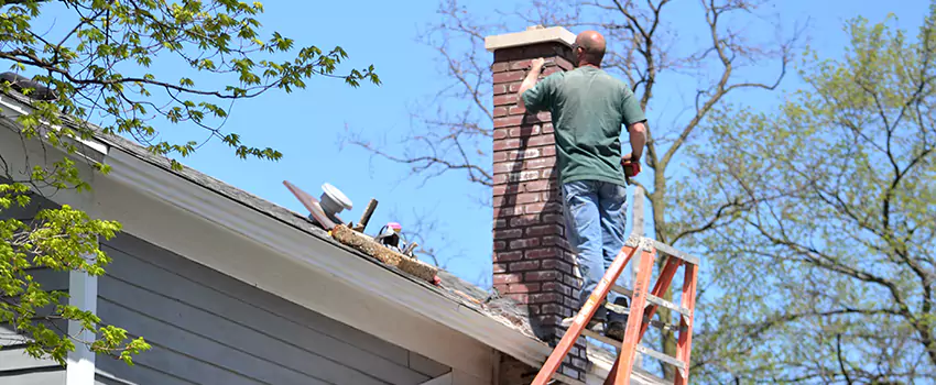 Vinyl and PVC Chimney Flashing Installation in Long Beach, NY