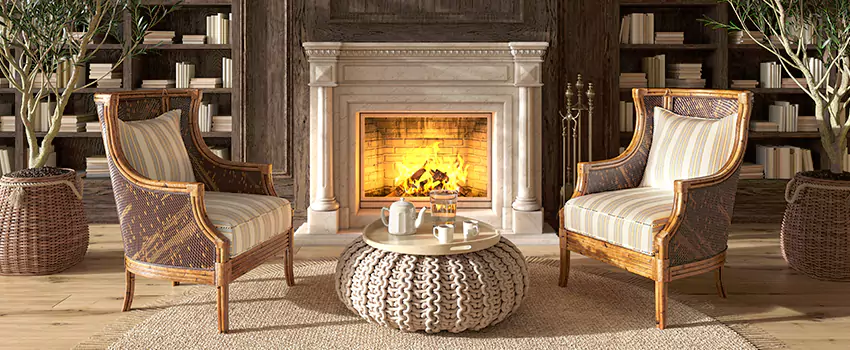 Mendota Hearth Fireplace Heat Management Inspection in Long Beach, NY