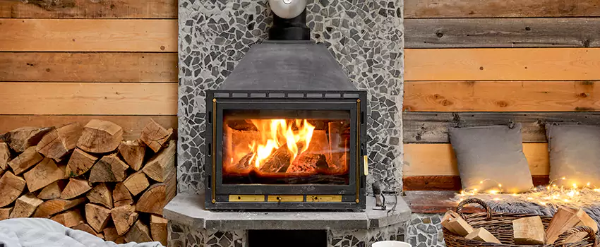 Outdoor Morso Fireplace Broken Screen Replacement in Long Beach, NY